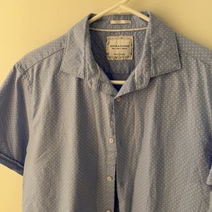 Denim & Flower paisley short sleeve shirt